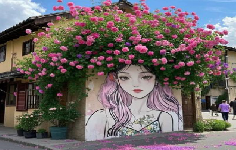 鹿寨怎么设计网红打卡墙绘