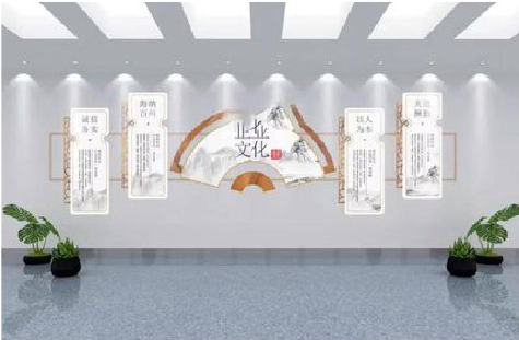 鹿寨企业文化墙设计的核心要素。