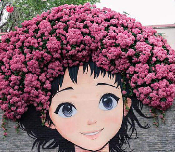 鹿寨墙体彩绘-网红墙打卡