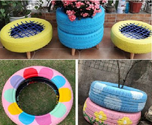 鹿寨墙体彩绘-变废为宝