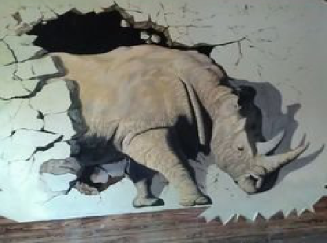 鹿寨在墙绘中，如何绘制3D效果？