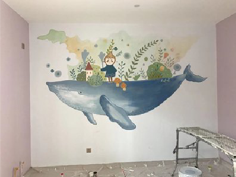 鹿寨手绘墙的特点及优势。